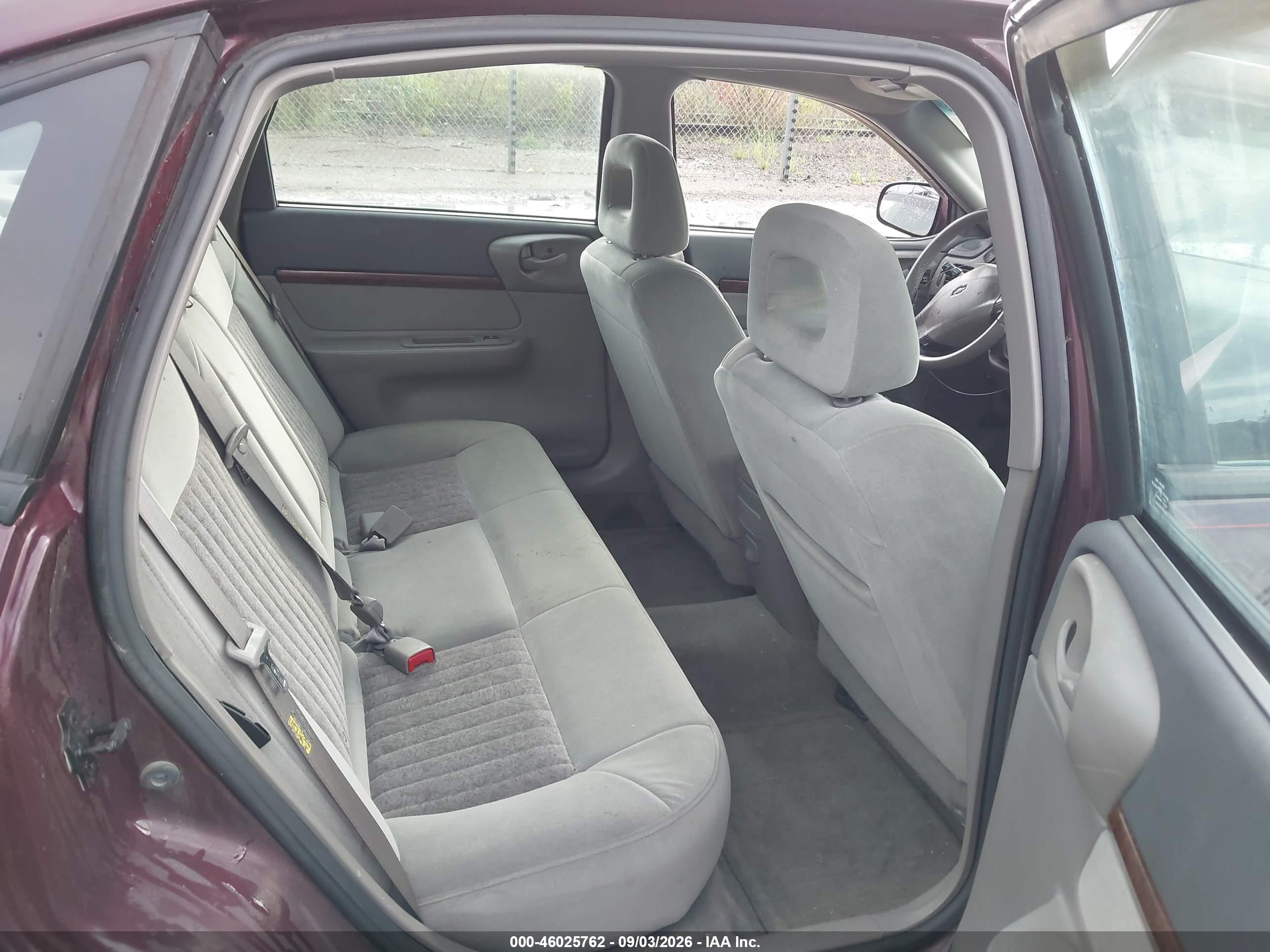 2003 Chevrolet Impala Ls Purple vin: 2G1WH52K739136465