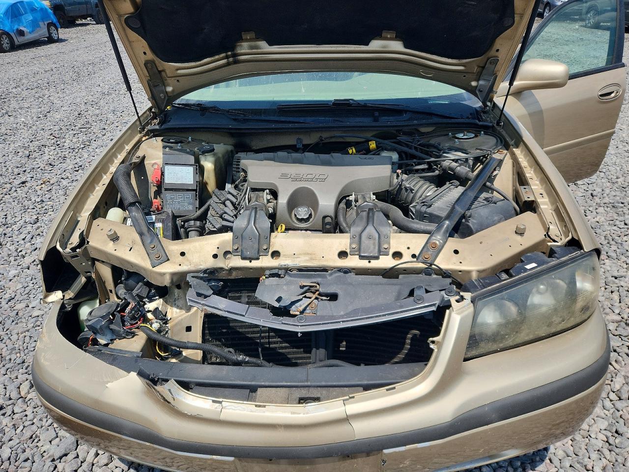 2004 Chevrolet Impala Ls Gold vin: 2G1WH52K749292801