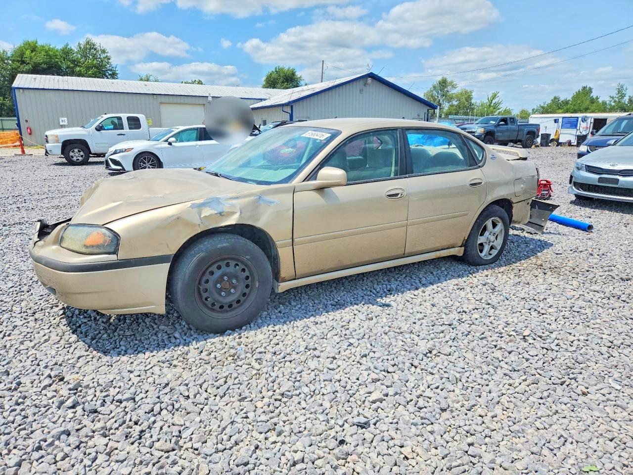 2004 Chevrolet Impala Ls Gold vin: 2G1WH52K749292801