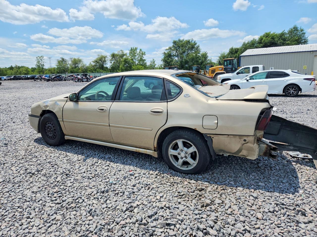 2004 Chevrolet Impala Ls Gold vin: 2G1WH52K749292801