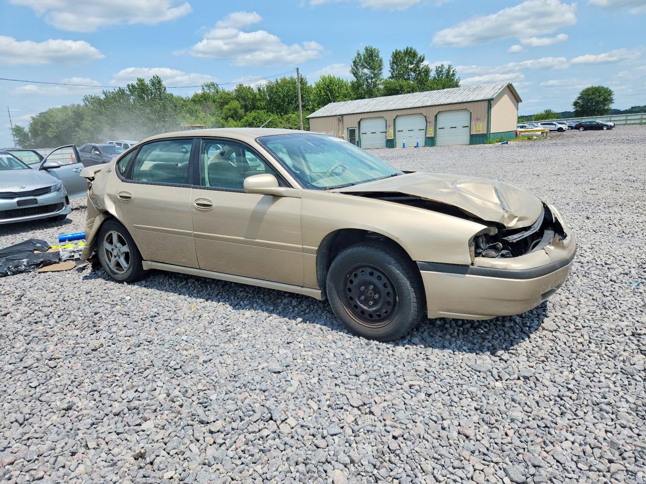 2004 Chevrolet Impala Ls Gold vin: 2G1WH52K749292801