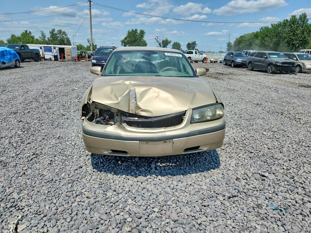 2004 Chevrolet Impala Ls Gold vin: 2G1WH52K749292801