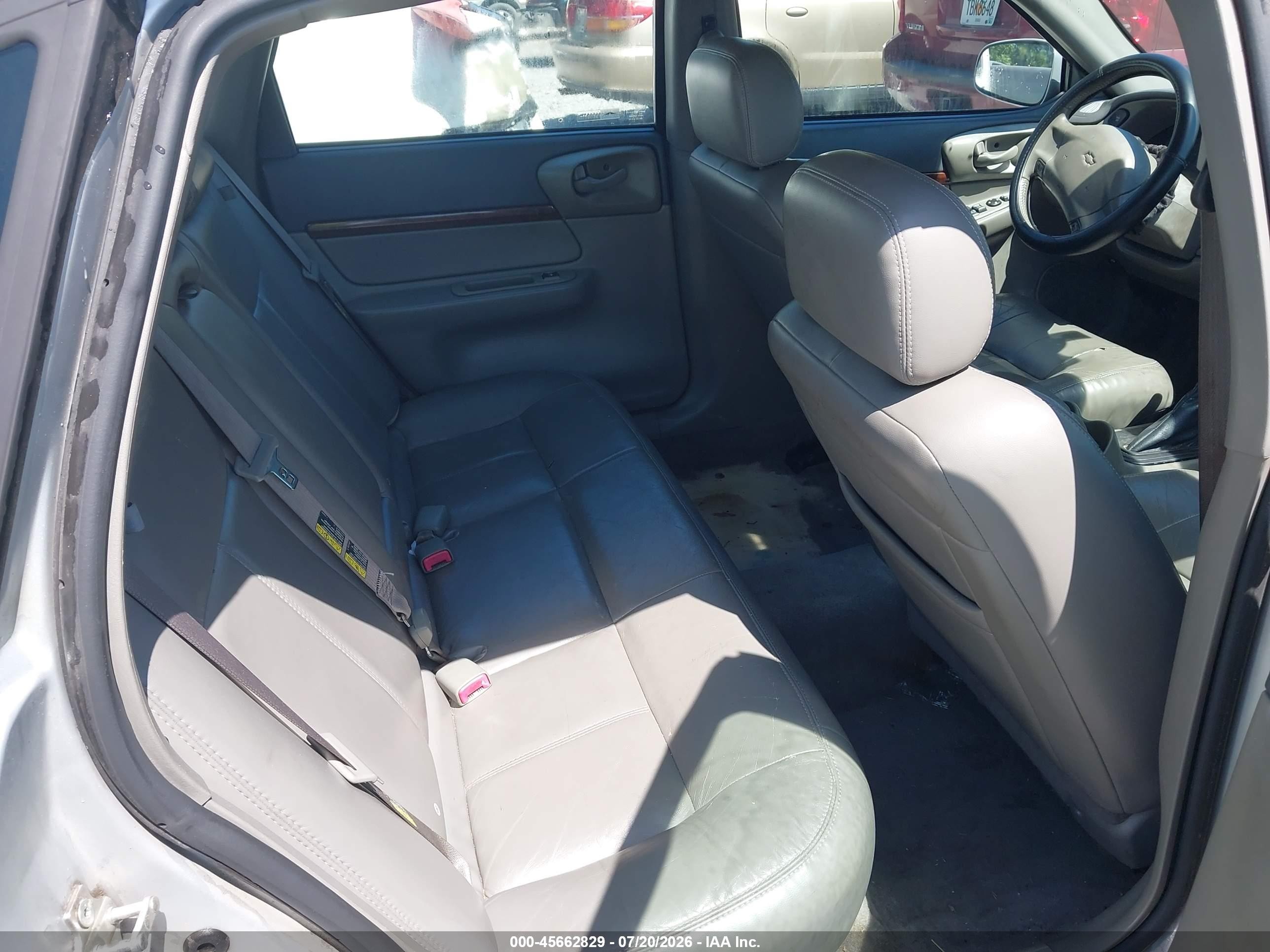 2004 Chevrolet Impala Ls Silver vin: 2G1WH52K749415058