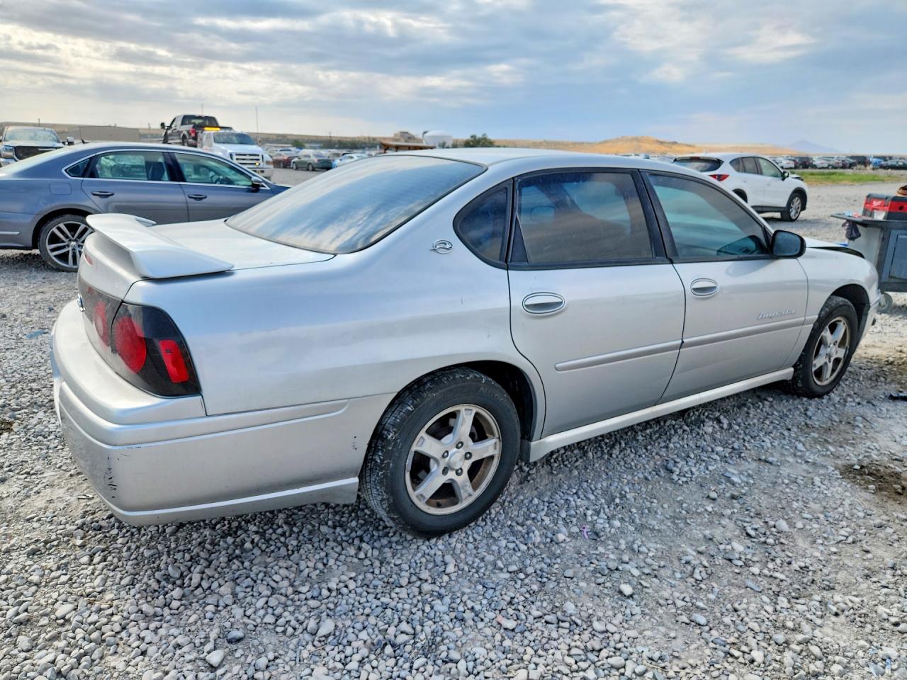 2004 Chevrolet Impala Ls Silver vin: 2G1WH52K749439960