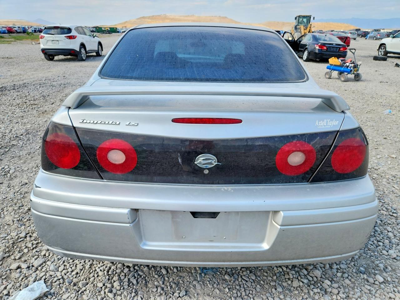 2004 Chevrolet Impala Ls Silver vin: 2G1WH52K749439960