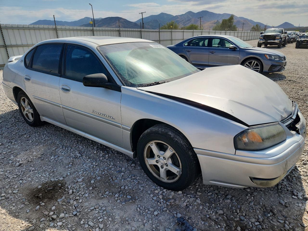 2004 Chevrolet Impala Ls Silver vin: 2G1WH52K749439960