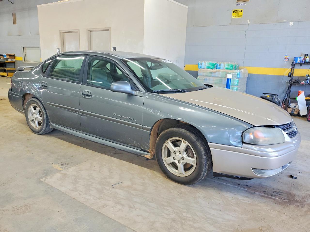 2004 Chevrolet Impala Ls Gray vin: 2G1WH52K849317852