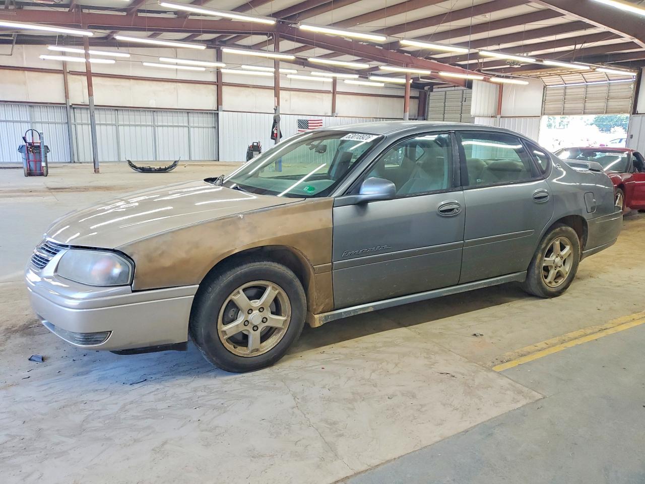 2004 Chevrolet Impala Ls Gray vin: 2G1WH52K849317852