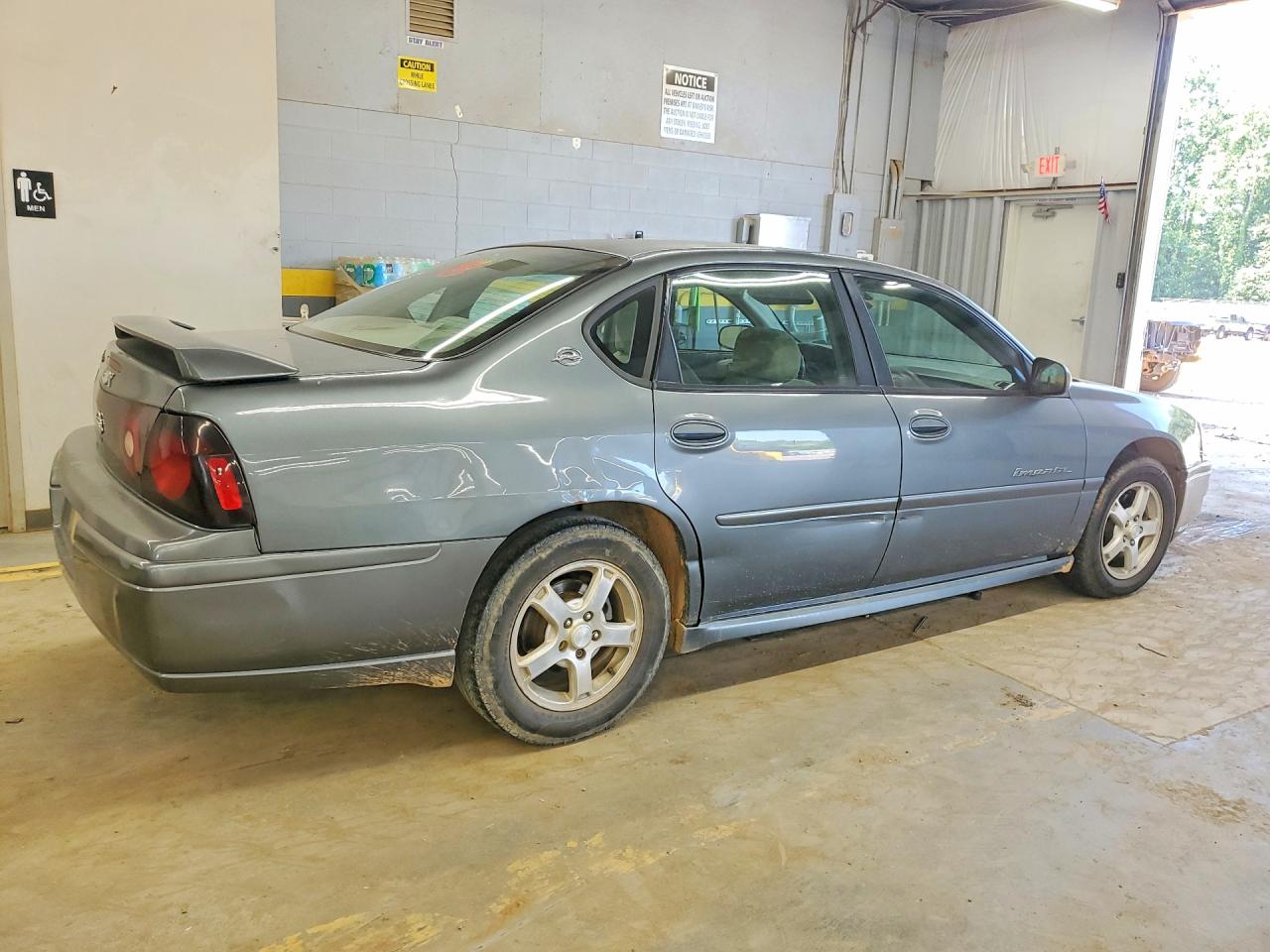 2004 Chevrolet Impala Ls Gray vin: 2G1WH52K849317852