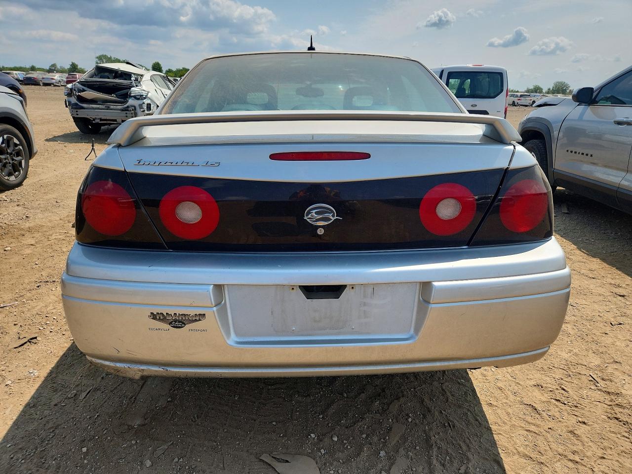 2005 Chevrolet Impala Ls Серебряный vin: 2G1WH52K859236996