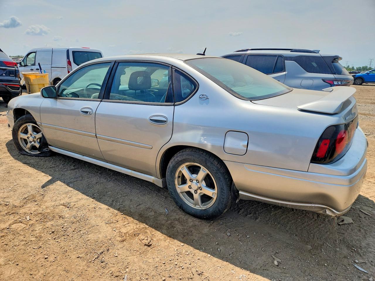 2005 Chevrolet Impala Ls Серебряный vin: 2G1WH52K859236996