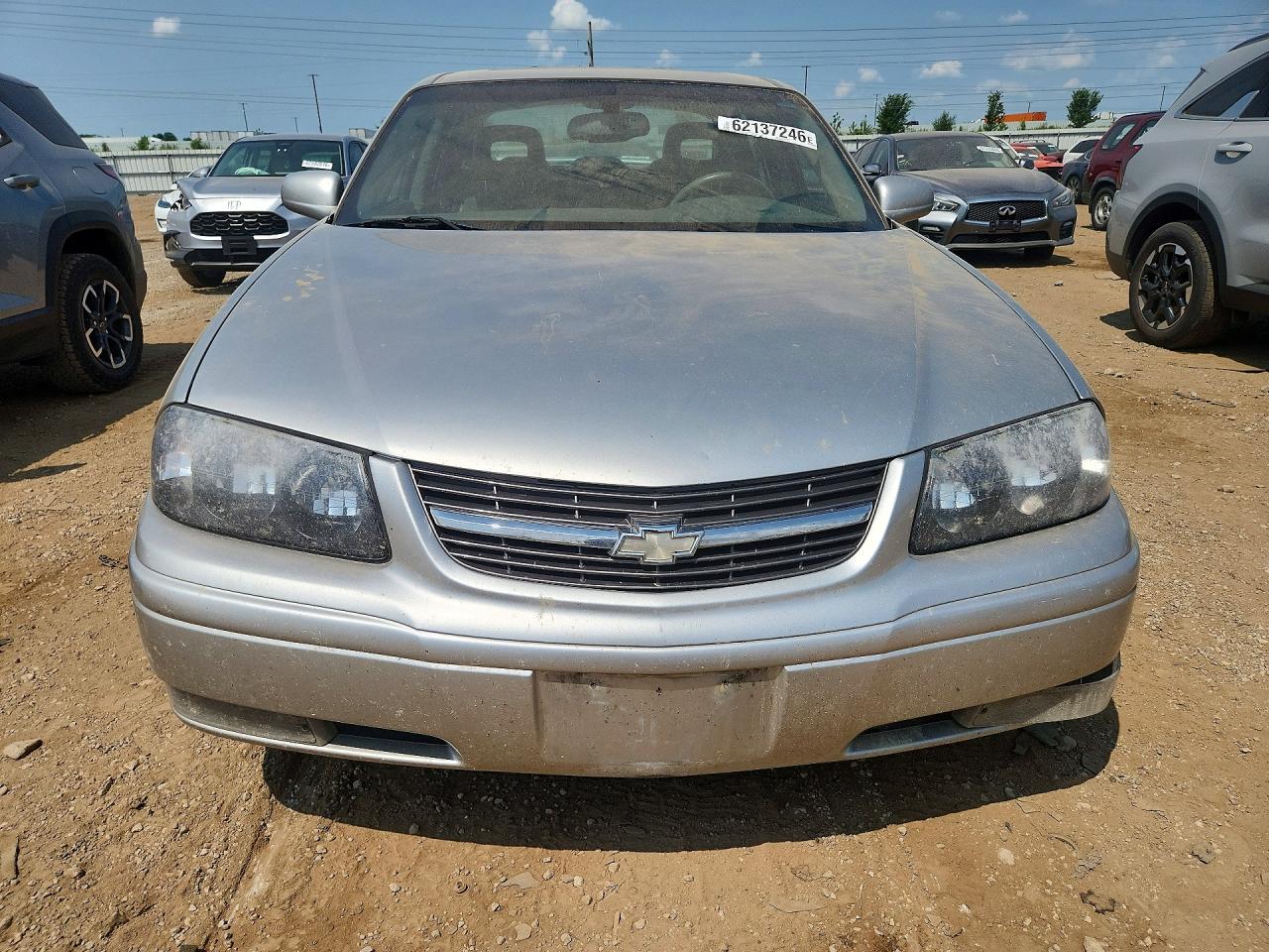 2005 Chevrolet Impala Ls Серебряный vin: 2G1WH52K859236996