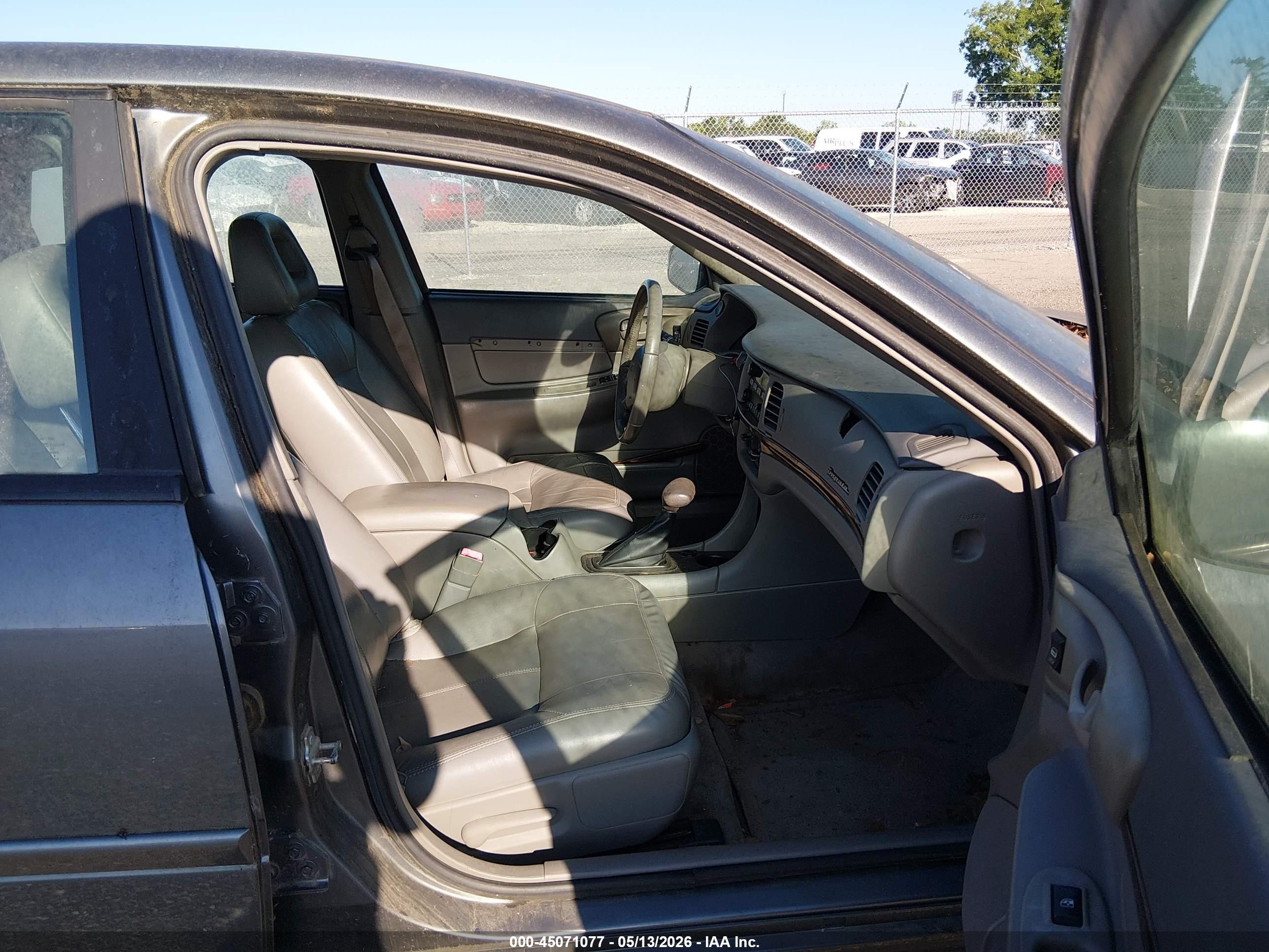 2005 Chevrolet Impala Ls Gray vin: 2G1WH52K859308859