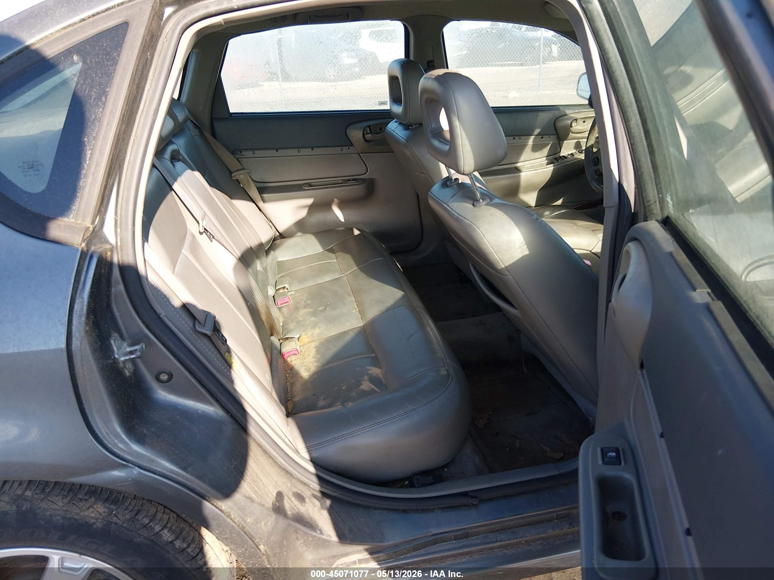 2005 Chevrolet Impala Ls Gray vin: 2G1WH52K859308859