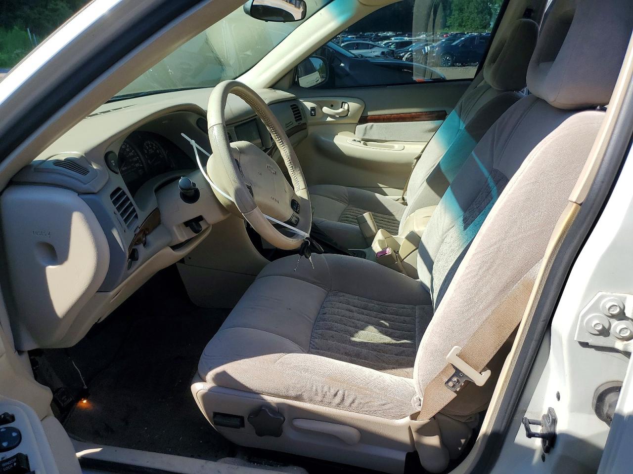 2003 Chevrolet Impala Ls White vin: 2G1WH52K939183352