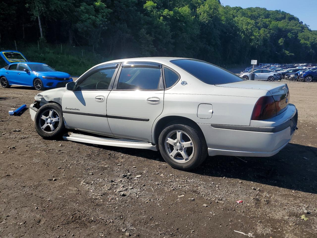 2003 Chevrolet Impala Ls White vin: 2G1WH52K939183352