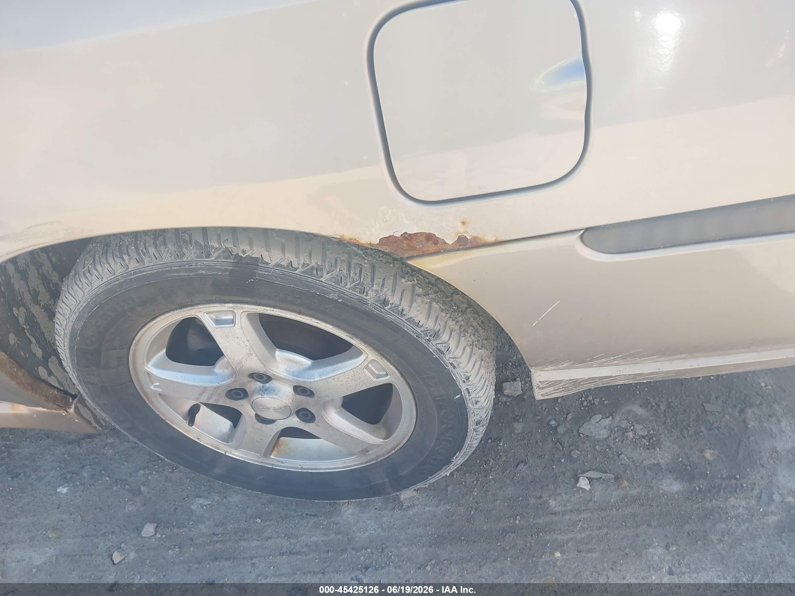 2003 Chevrolet Impala Ls Cream vin: 2G1WH52K939436119