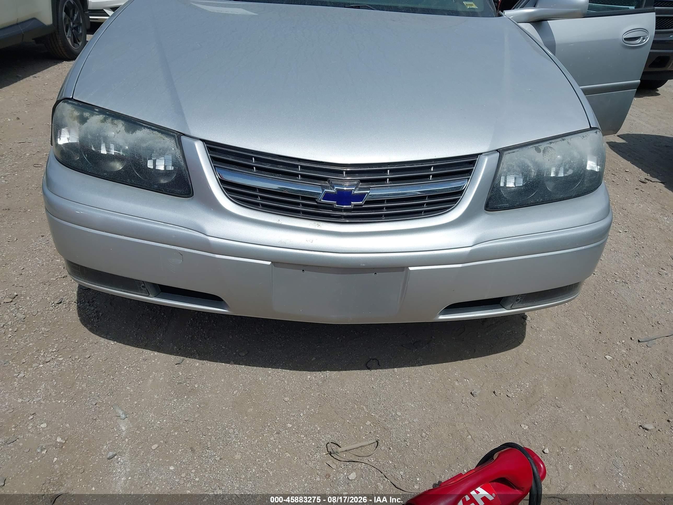 2004 Chevrolet Impala Ls Silver vin: 2G1WH52K949231885