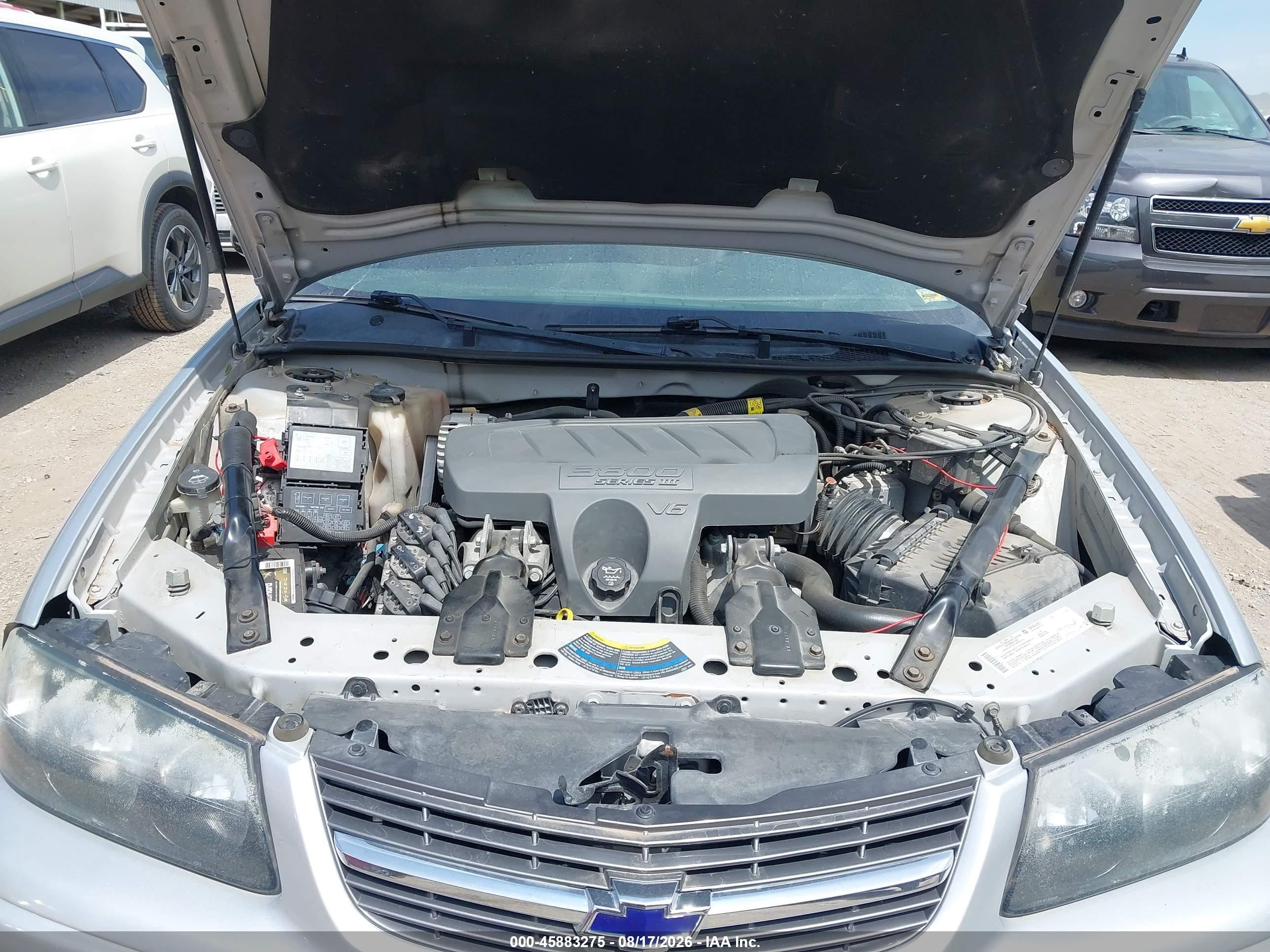 2004 Chevrolet Impala Ls Silver vin: 2G1WH52K949231885