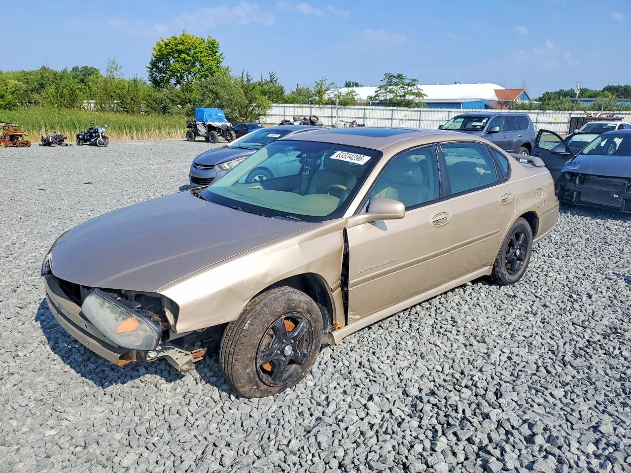 2004 Chevrolet Impala Ls Tan vin: 2G1WH52K949240263