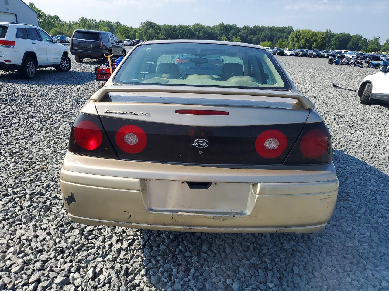 2004 Chevrolet Impala Ls Tan vin: 2G1WH52K949240263