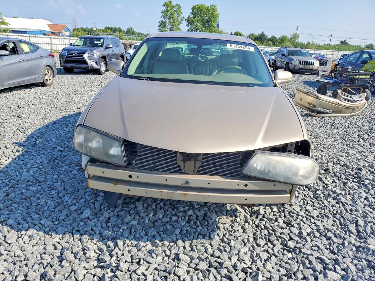 2004 Chevrolet Impala Ls Tan vin: 2G1WH52K949240263
