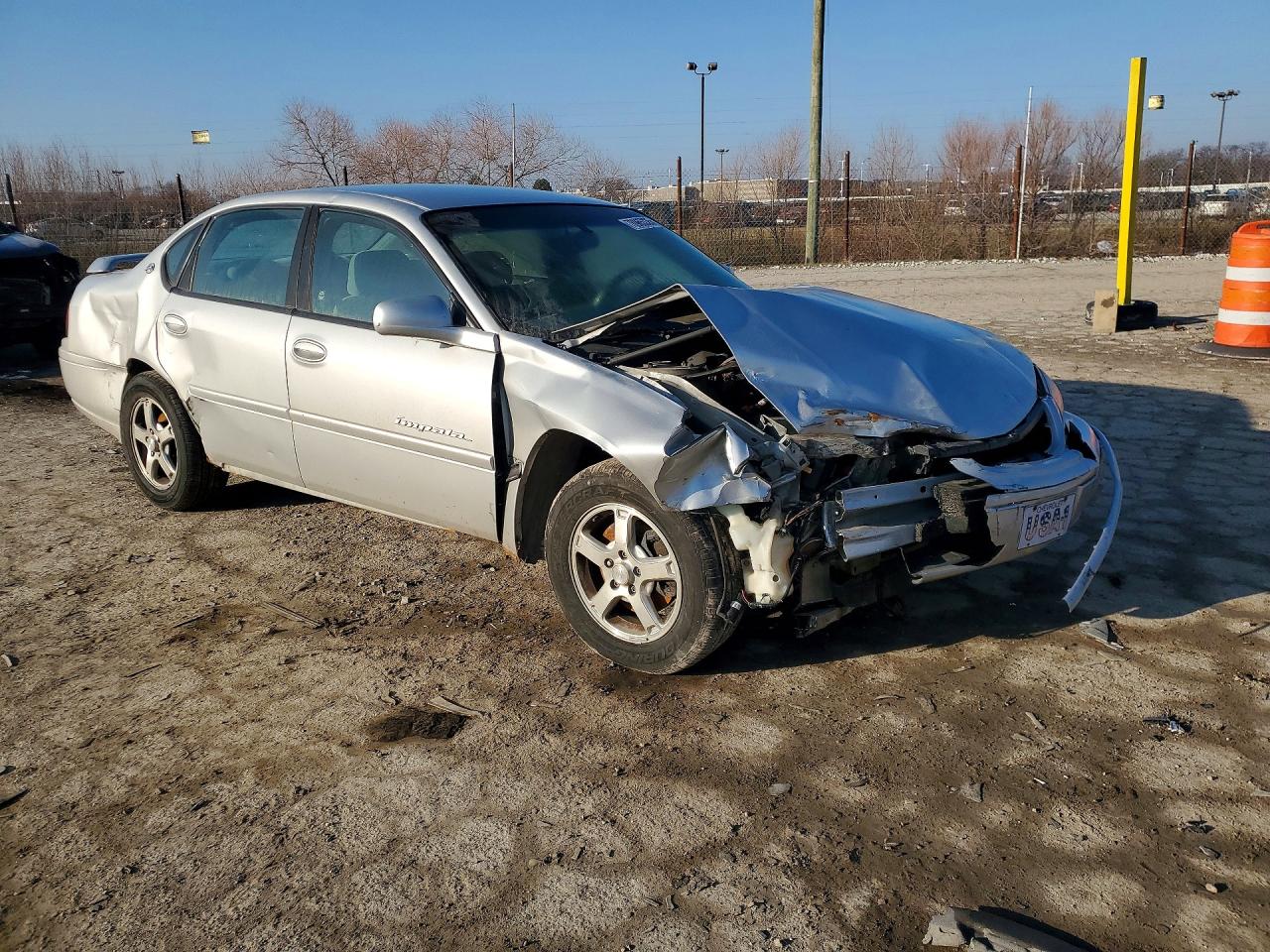 2004 Chevrolet Impala Ls Silver vin: 2G1WH52K949359382