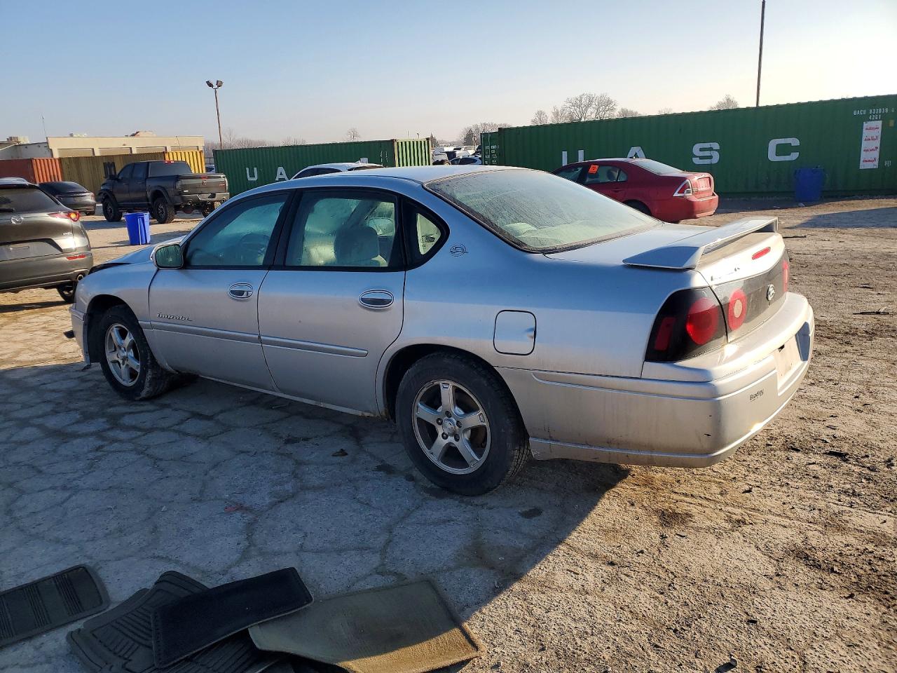 2004 Chevrolet Impala Ls Silver vin: 2G1WH52K949359382