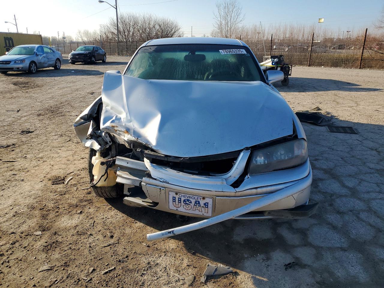 2004 Chevrolet Impala Ls Silver vin: 2G1WH52K949359382