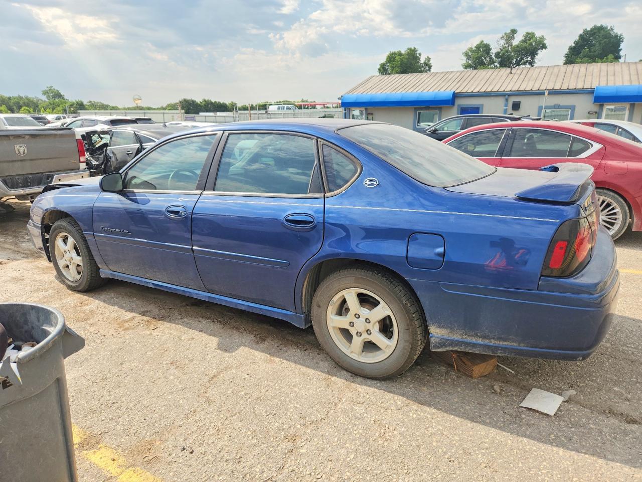 2004 Chevrolet Impala Ls Синий vin: 2G1WH52KX49271103