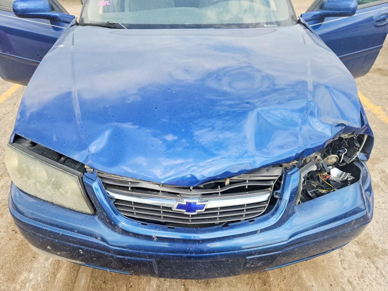 2004 Chevrolet Impala Ls Синий vin: 2G1WH52KX49271103