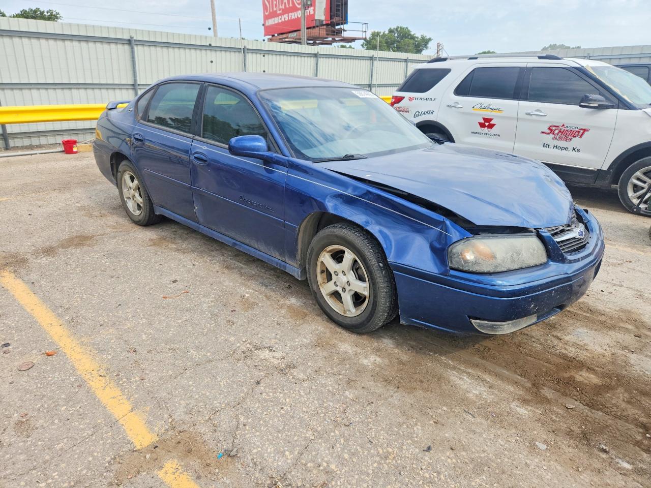 2004 Chevrolet Impala Ls Синий vin: 2G1WH52KX49271103