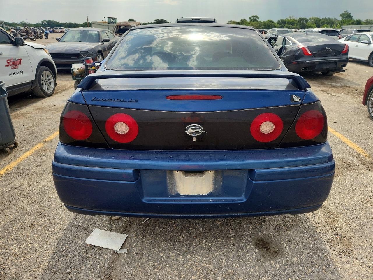 2004 Chevrolet Impala Ls Синий vin: 2G1WH52KX49271103