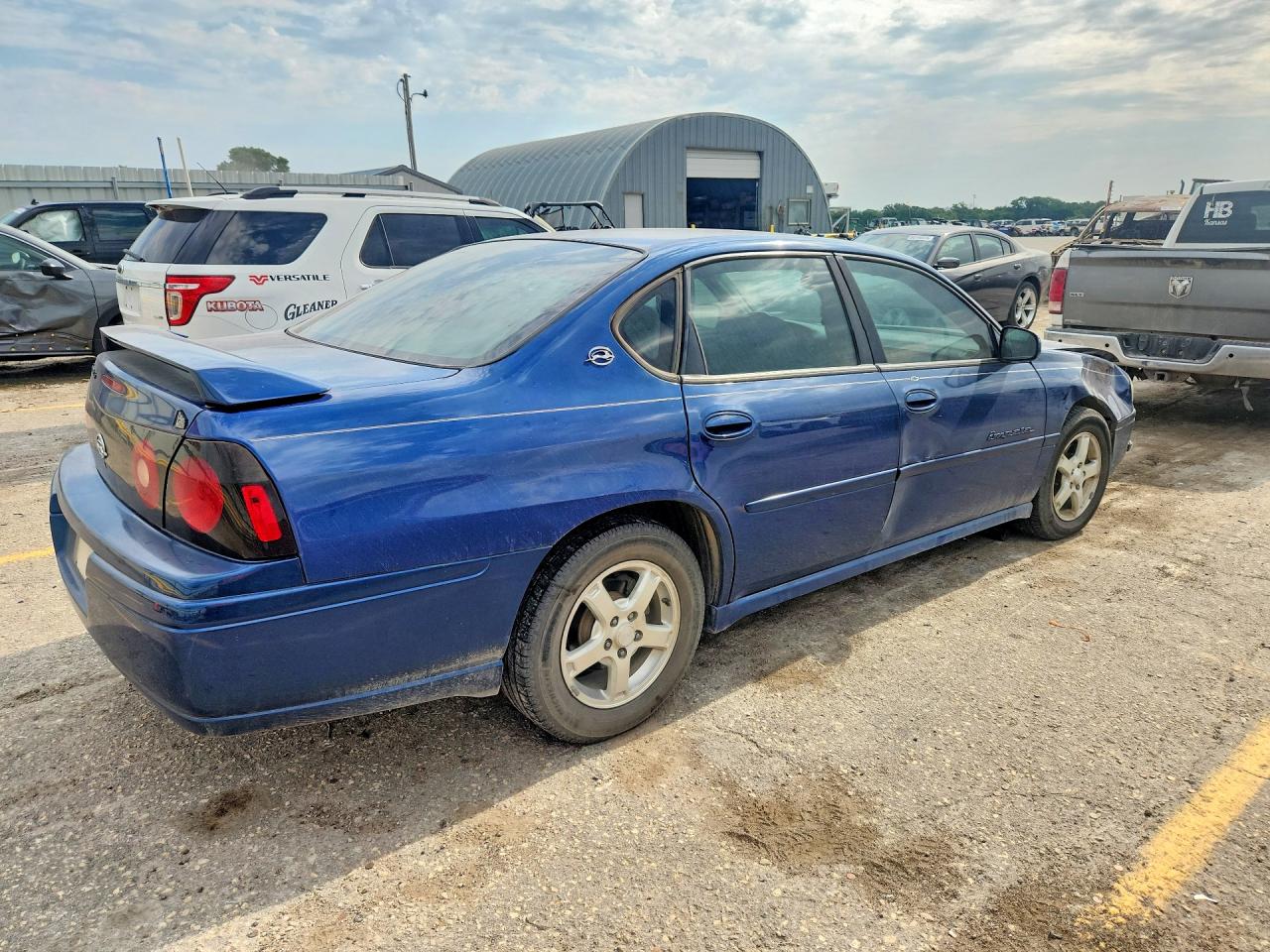 2004 Chevrolet Impala Ls Синий vin: 2G1WH52KX49271103