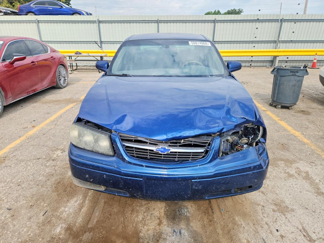 2004 Chevrolet Impala Ls Синий vin: 2G1WH52KX49271103