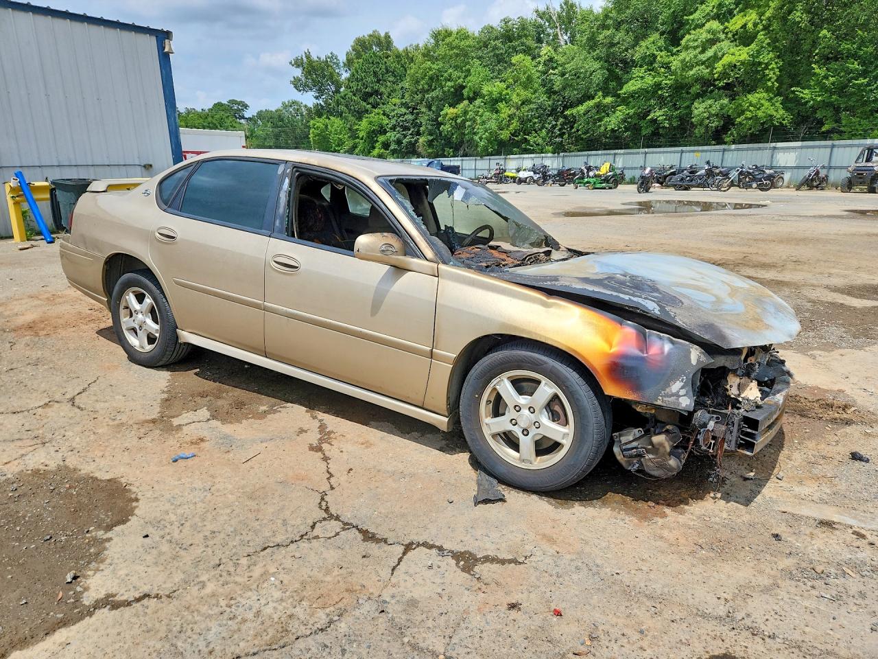 2005 Chevrolet Impala Ls Gold vin: 2G1WH52KX59143607