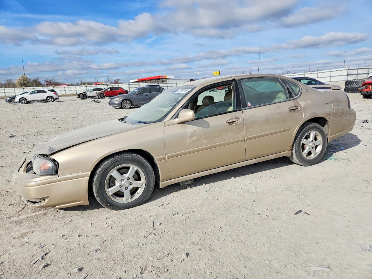 2005 Chevrolet Impala Ls Tan vin: 2G1WH52KX59211596