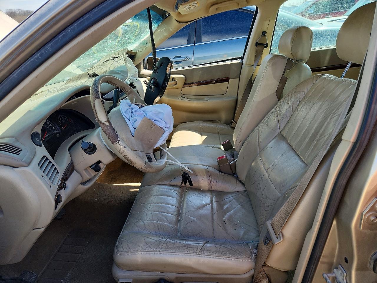 2005 Chevrolet Impala Ls Tan vin: 2G1WH52KX59211596