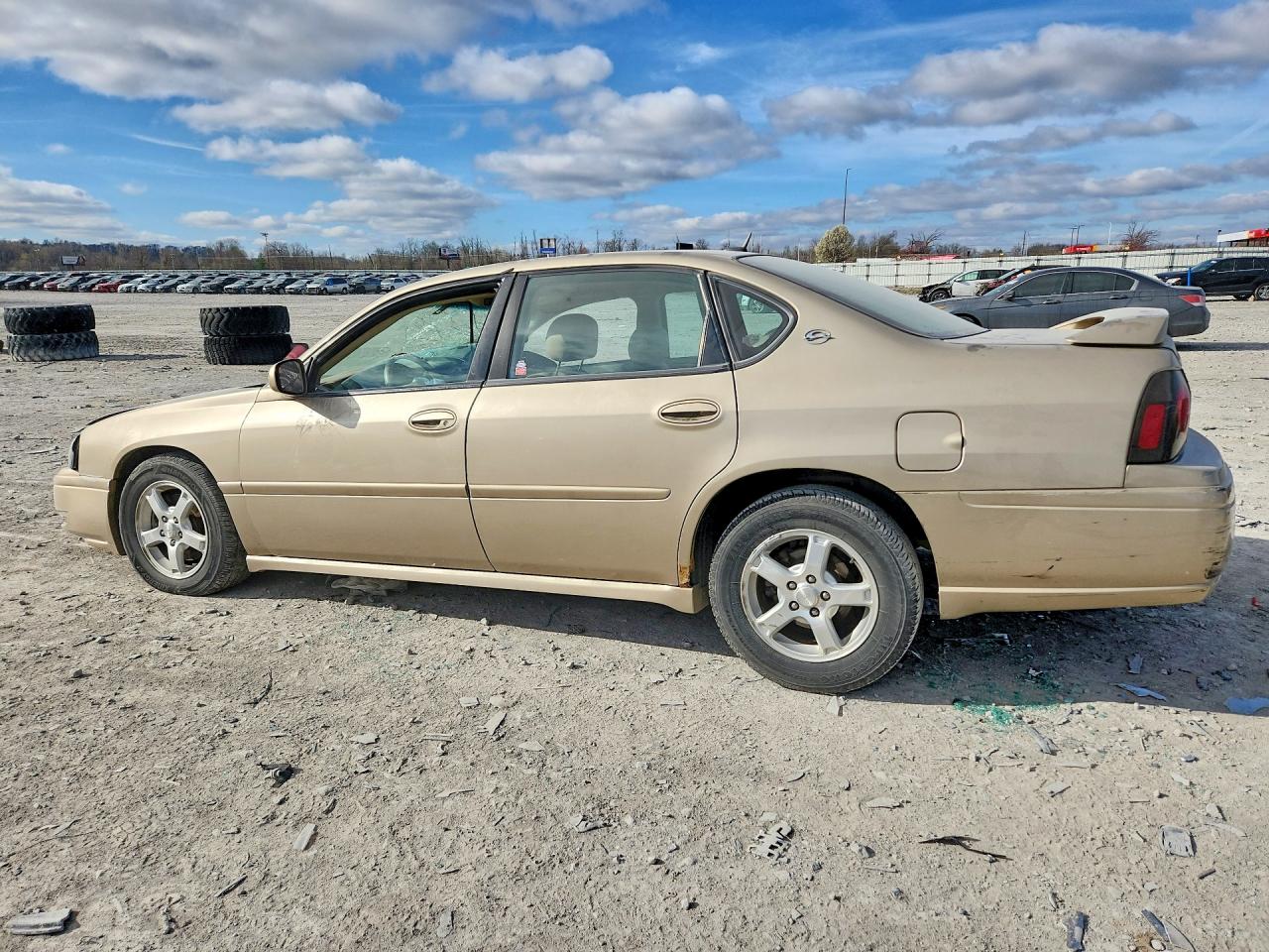 2005 Chevrolet Impala Ls Tan vin: 2G1WH52KX59211596