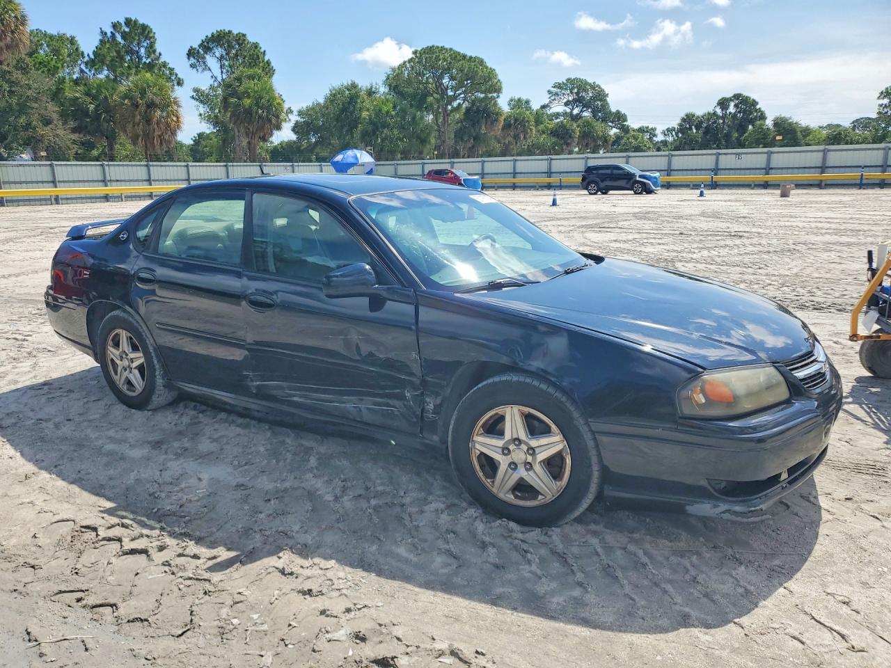 2005 Chevrolet Impala Ls Black vin: 2G1WH52KX59234991