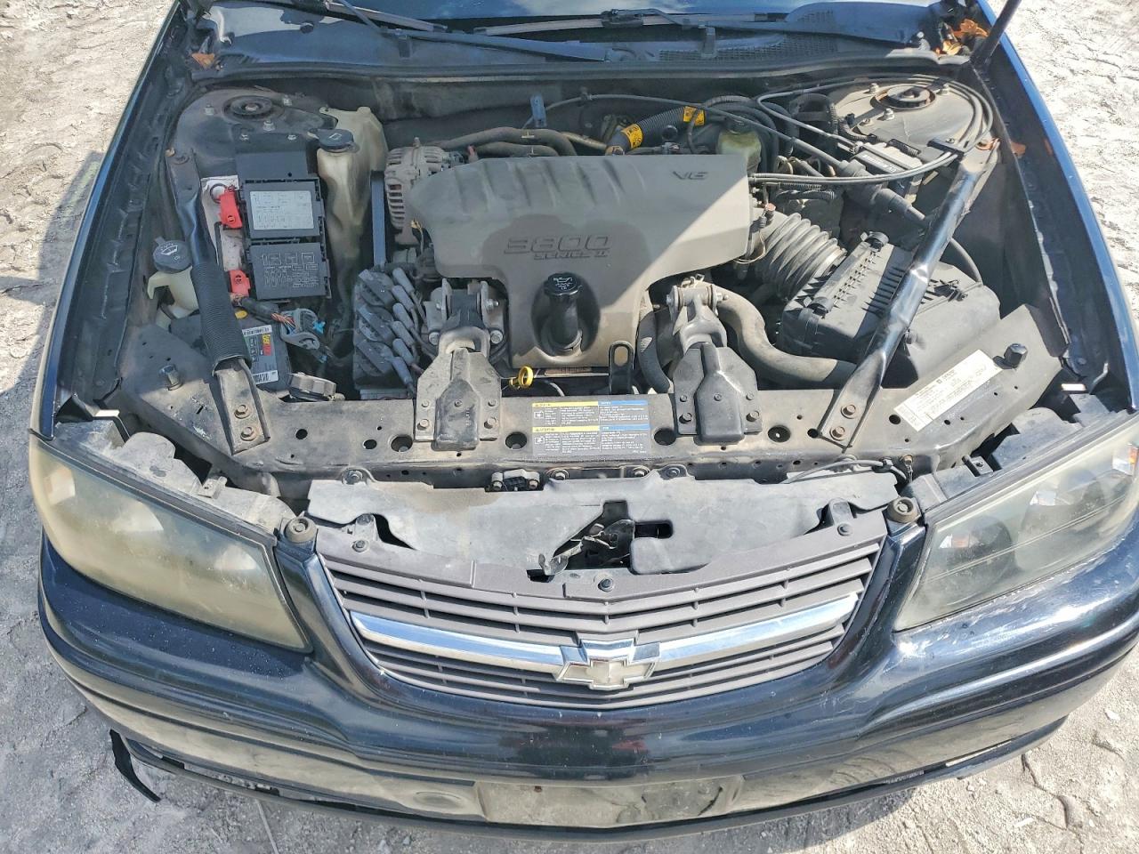 2005 Chevrolet Impala Ls Black vin: 2G1WH52KX59234991