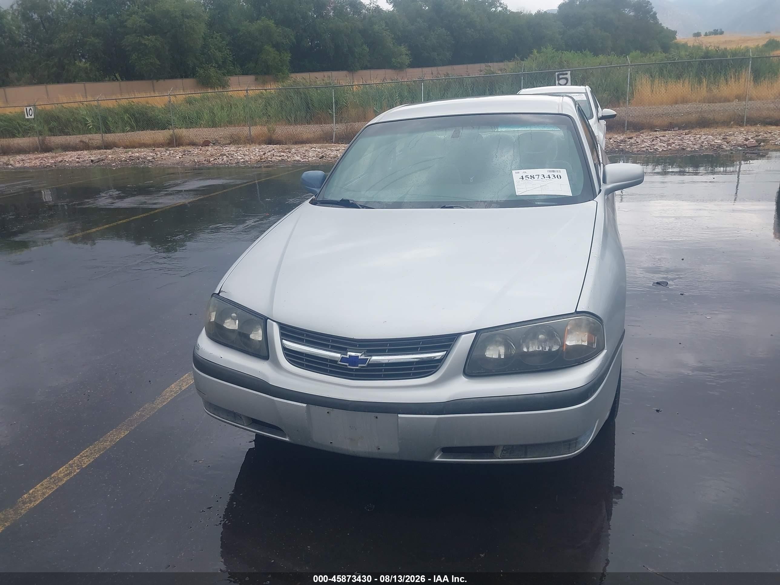 2001 Chevrolet Impala Ls Silver vin: 2G1WH55K019112565
