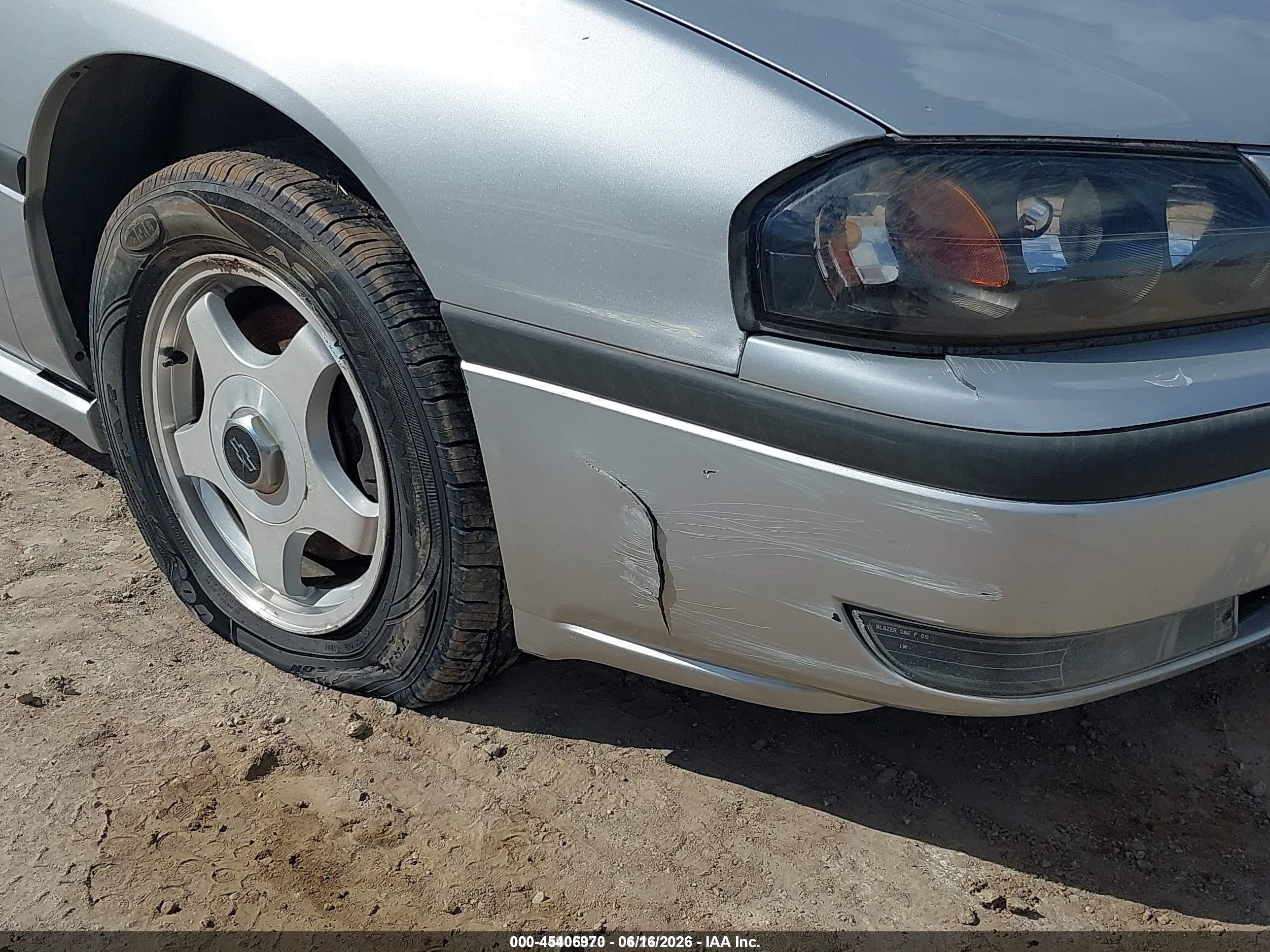 2002 Chevrolet Impala Ls Silver vin: 2G1WH55K029250012