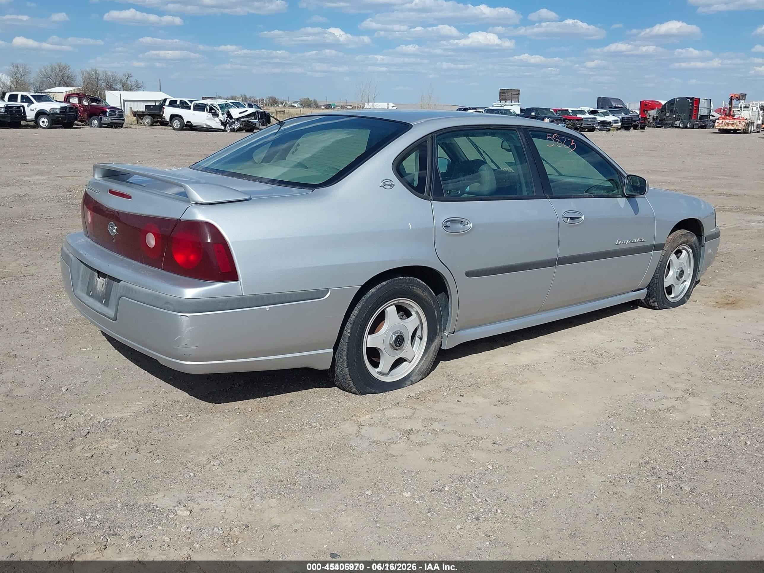 2002 Chevrolet Impala Ls Silver vin: 2G1WH55K029250012