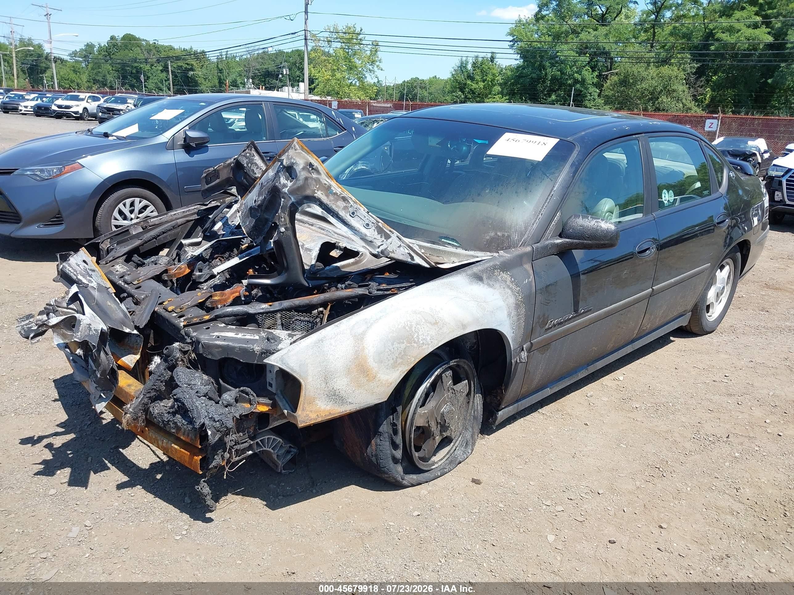 2001 Chevrolet Impala Ls Black vin: 2G1WH55K219116603