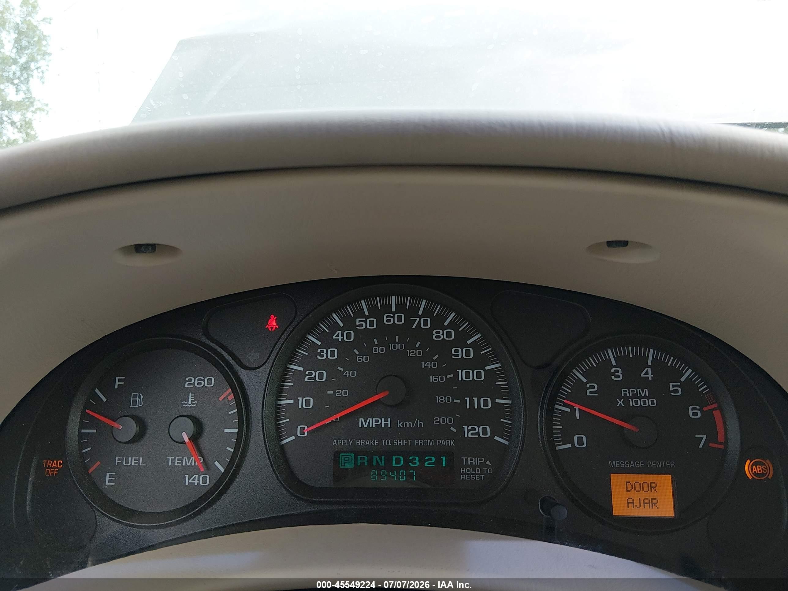 2001 Chevrolet Impala Ls Brown vin: 2G1WH55K219372742
