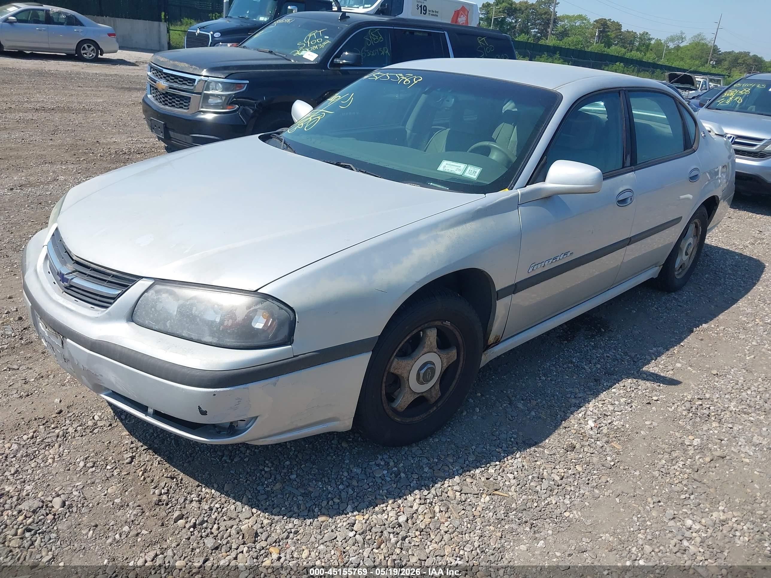 2002 Chevrolet Impala Ls Silver vin: 2G1WH55K229360687