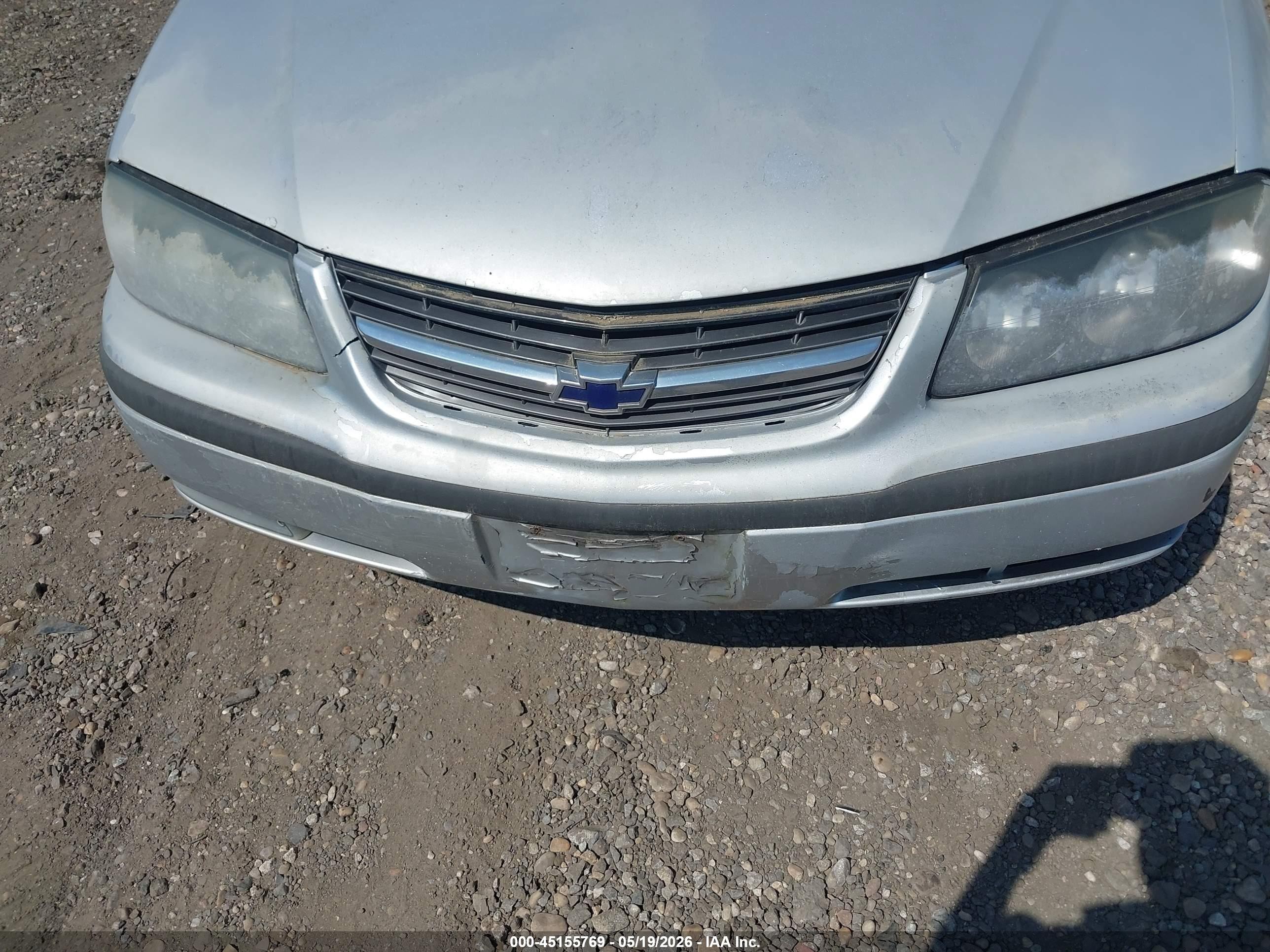 2002 Chevrolet Impala Ls Silver vin: 2G1WH55K229360687