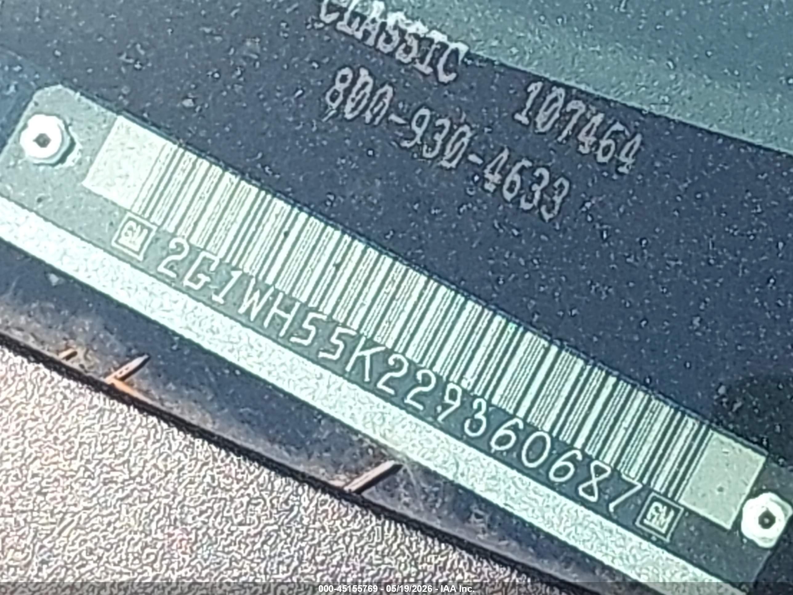 2002 Chevrolet Impala Ls Silver vin: 2G1WH55K229360687