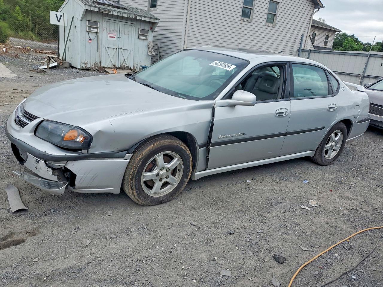 2003 Chevrolet Impala Ls Gray vin: 2G1WH55K239392573
